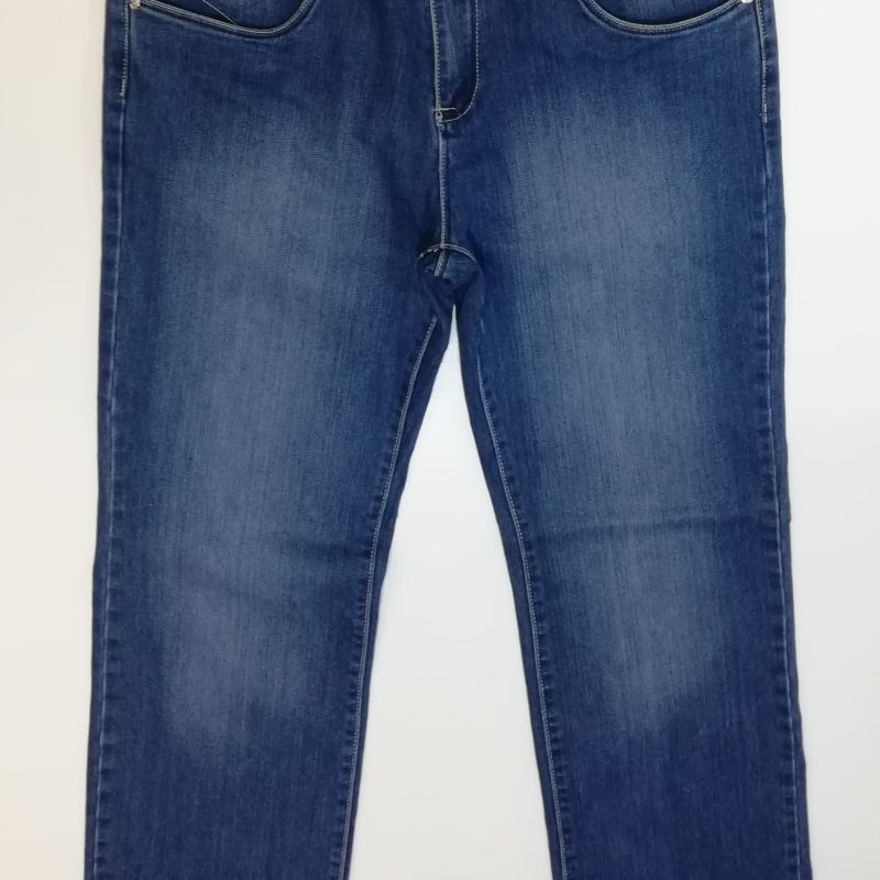 Jeansy damskie niebieskie proste firmy Blue Blue model BG-2