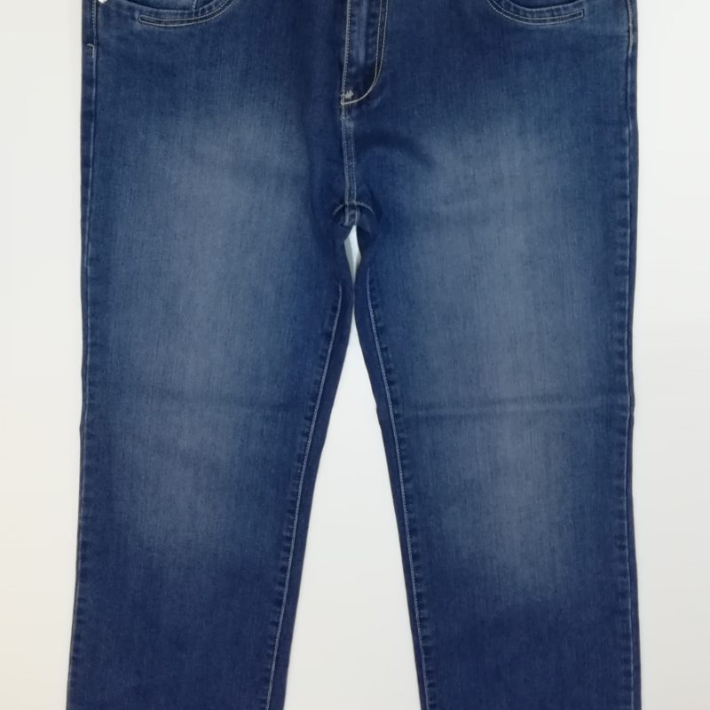 Jeansy damskie niebieskie proste firmy Blue Blue model BG-6