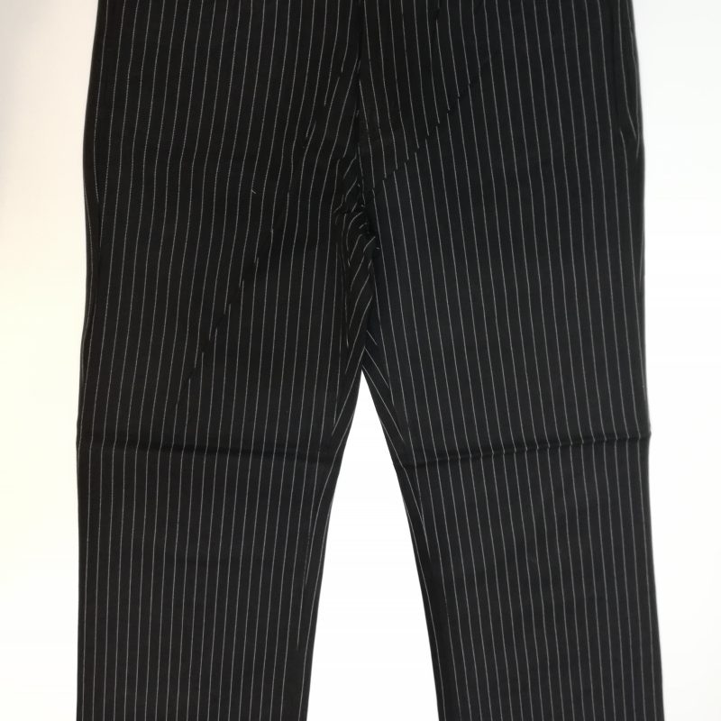 Spodnie męskie czarne szerokie nogawki firma Quato Jeans model VST-1