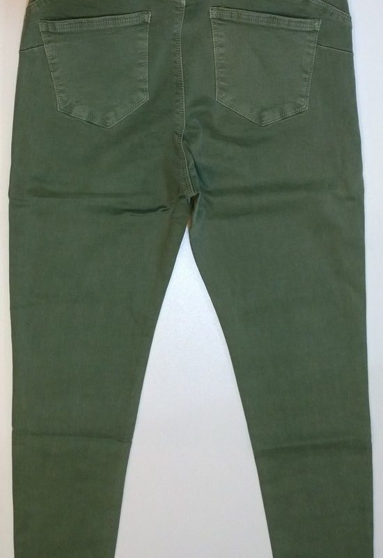 Spodnie damskie zielone wąskie firma M. Sara model MS172-32