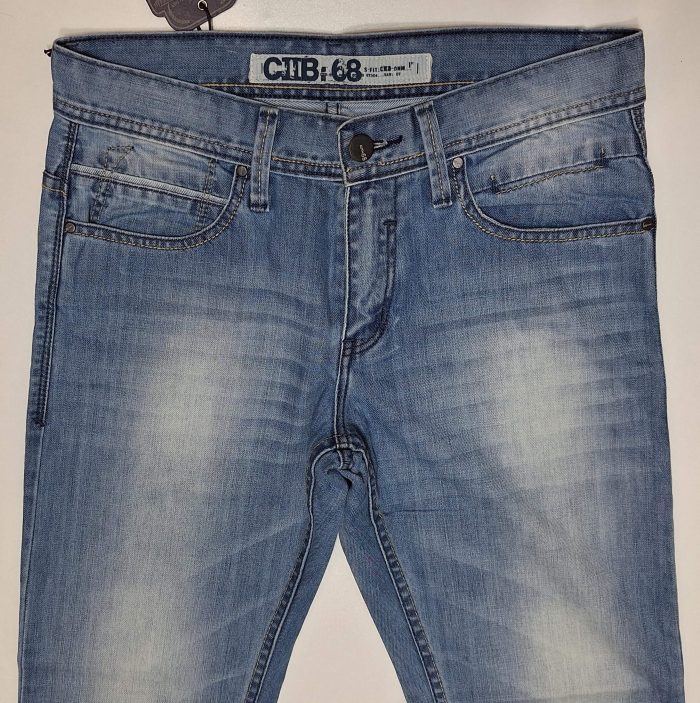 Jeansy męskie proste firma Carlo Bellucci Jeans model VT-6 - obrazek 3