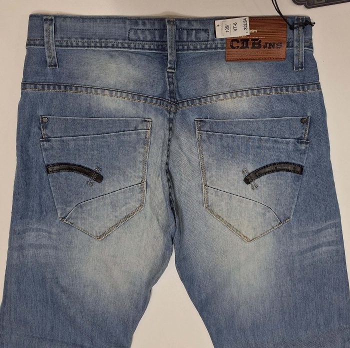 Jeansy męskie proste firma Carlo Bellucci Jeans model VT-6 - obrazek 4