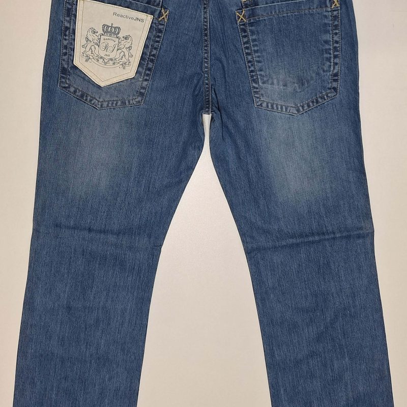 Spodnie jeansowe męskie prosta nogawka firma Reactive model 3938 5977