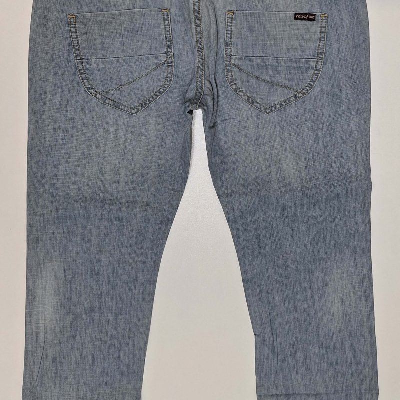 Spodnie jeansowe damskie biodrówki na lato firma Reactive model 8975 4614