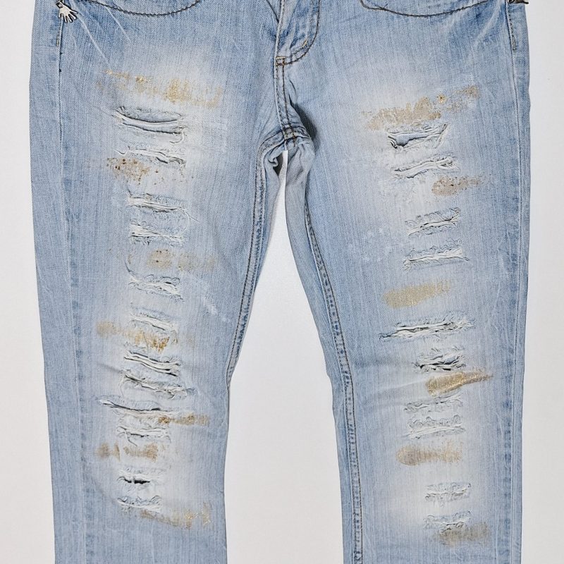 Jeansy damskie biodrówki używane firma Woman Secret model M3576