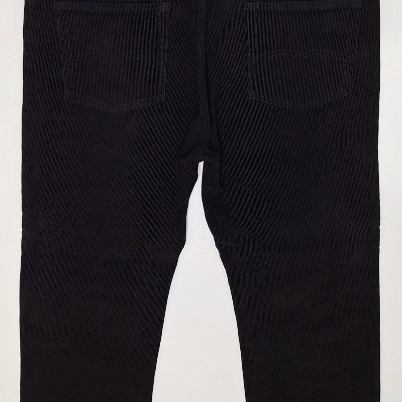 Spodnie ocieplane czarne proste nogawki firma Dockhouse model 67571