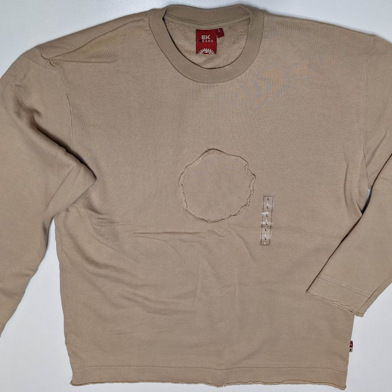 Bluza młodzieżowa bawełna 100% kolor beżowy firma EK Jeans model 3848